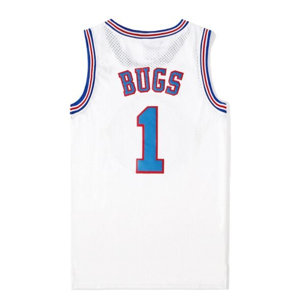 Movie Cosplay Costumes Space-Jam #23 JD #1 BUGS #10 LOLA #22 Murray Bunny Basketball Jersey Stitched Number